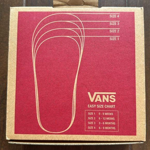 Vans Old School Crib Shoe Black/True White size 2.0 6-12 weeks - Picture 7 of 7